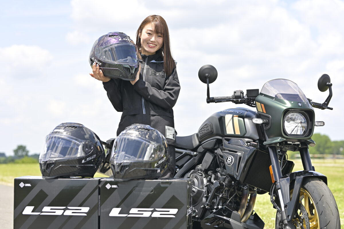 待望のカーボンフルフェイスヘルメットがLS2ジャパンフィットモデルとして登場！！