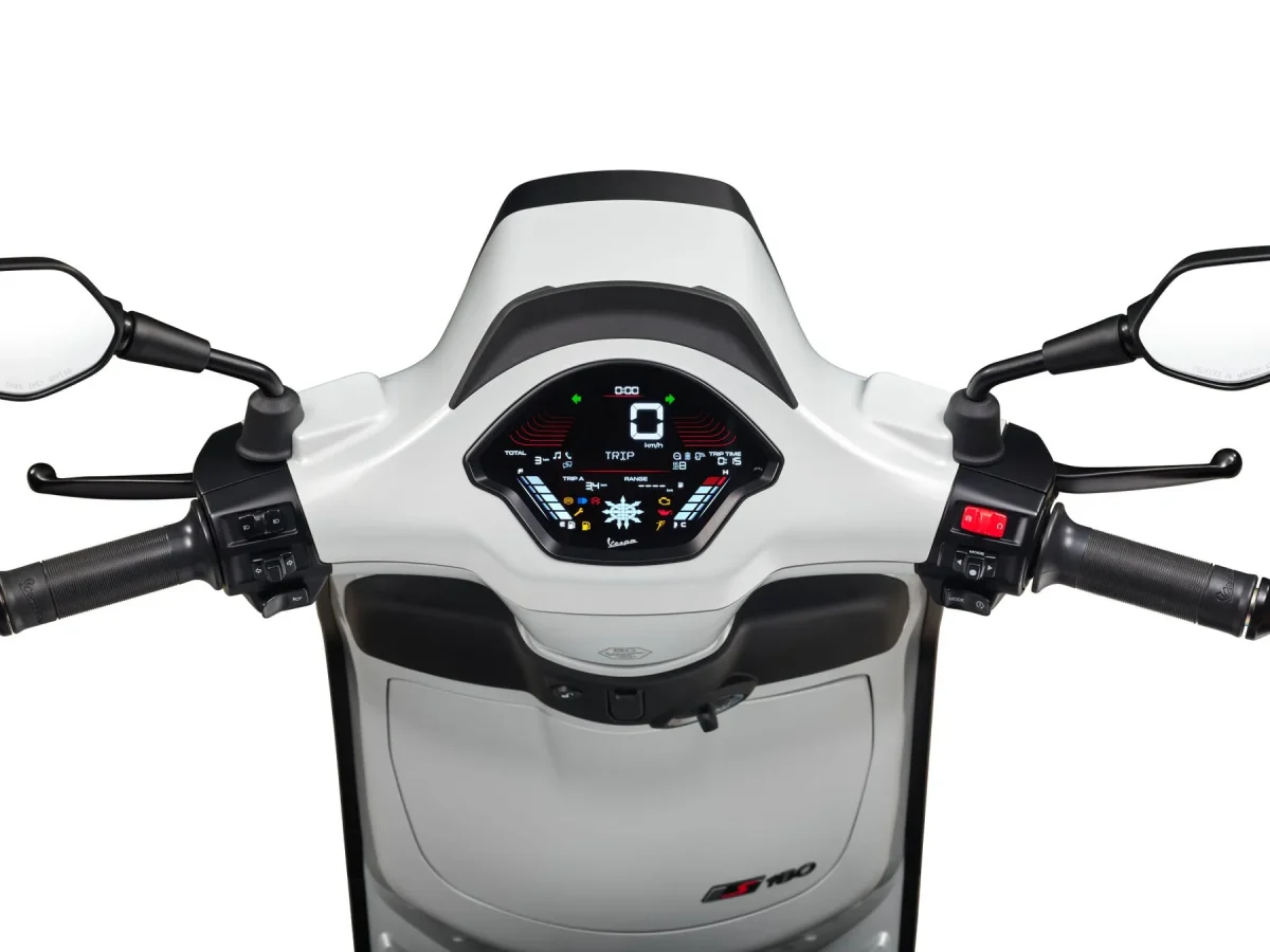 新型ベスパ スプリントSのリアビュー