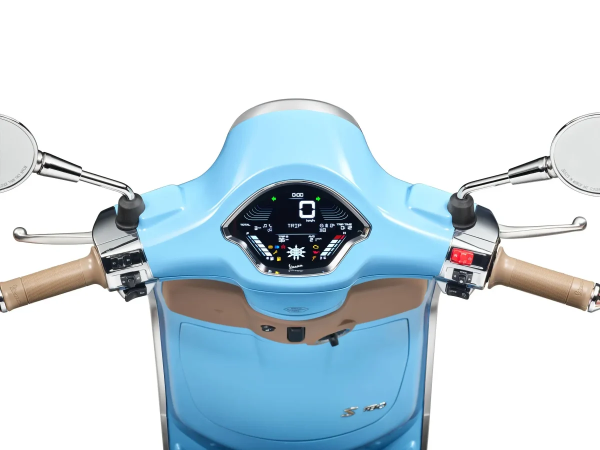 新型ベスパ プリマベーラS カプリブルー
