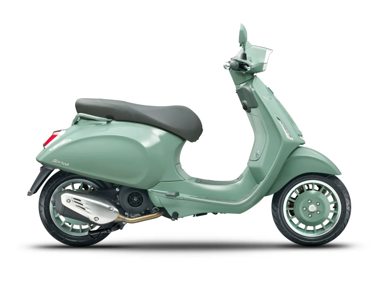 新型ベスパ スプリント 80THのフロント部分